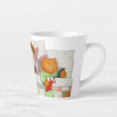 COZY QUILT Tapetenweiße Tasse (Rechts)