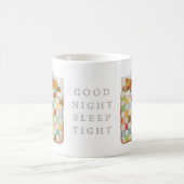 COZY QUILT Weiße Tasse (Mittel)