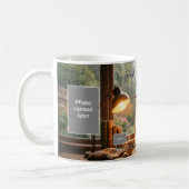 Cozy Rainy Day Squirrel Teacher Appreciation Mug Kaffeetasse (Links)