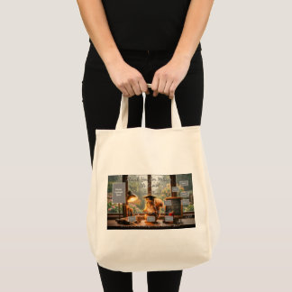 Cozy Rainy Day Squirrel Teacher Appreciation Tote Tragetasche