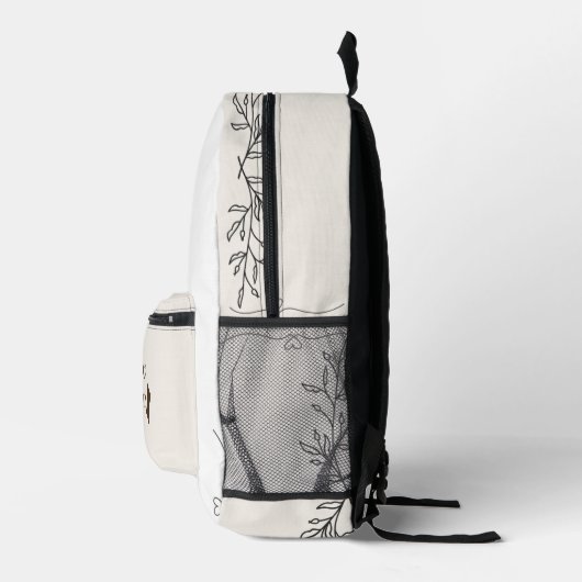 Cozy Reading Life Backpack Bedruckter Rucksack (Rechts)