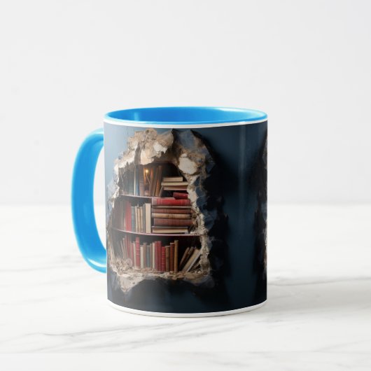 Cozy reading mug tasse (Vorderseite Links)
