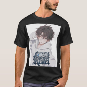 Cozy Rebel Anime Junge - Ästhetische Streetwear We T-Shirt