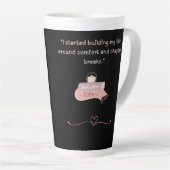 Cozy-Reiseleben-Latte-Mug Milchtasse (Rechte Ecke)