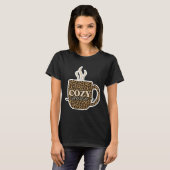 Cozy Season Leopard | Retro Herbstmode  T-Shirt (Vorne ganz)