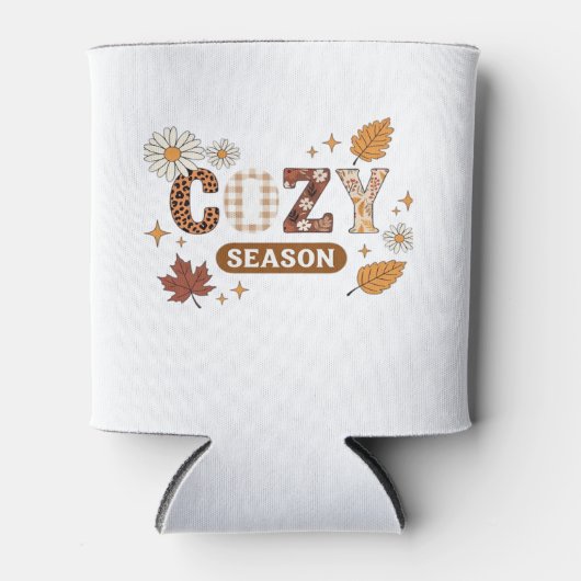 Cozy Season Oversized T-Shirt Dosenkühler (Vorderseite)