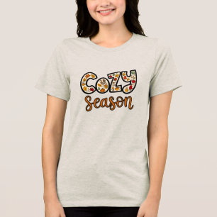 Cozy Season Shirt Herbst-Vibes T-Shirt