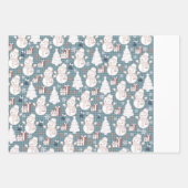Cozy Seasonal Designs for Gifts & Home Decor Geschenkpapier Set (Vorderseite 3)