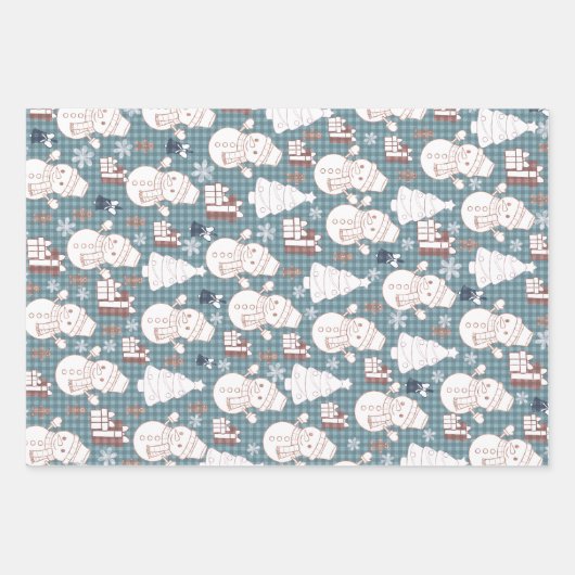 Cozy Seasonal Designs for Gifts & Home Decor Geschenkpapier Set (Vorderseite)