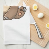 Cozy Sloth Klassik-T-Shirt Geschirrtuch (Viertel Falte)