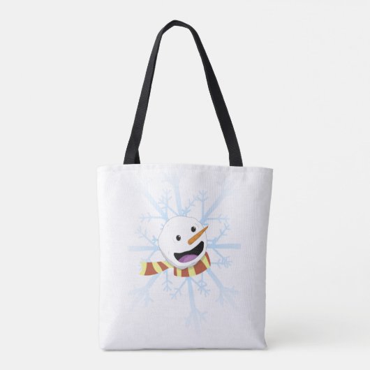 Cozy Snowman Tasche (Rückseite)