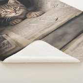 Cozy Soft Sherpa Blanket Sherpadecke (3/4)