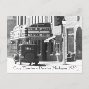 Cozy-Theater Postkarte