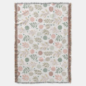 Cozy Throw Blanket with Classic Polka Dot Pattern Decke (Vorderseite Vertikal)