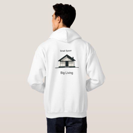 Cozy Tiny House Hoodie (Schwarz voll)