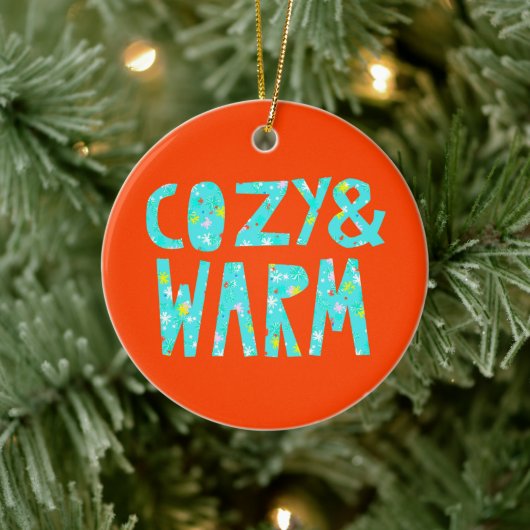 Cozy & Warm Keramik Ornament (Baum)