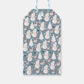 Cozy Whimsical Holiday Geschenkanhänger (Rückseite)