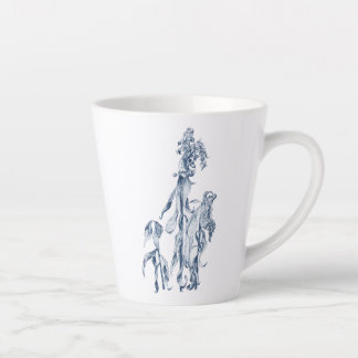 Cozy Winter Botanical Art Milchtasse