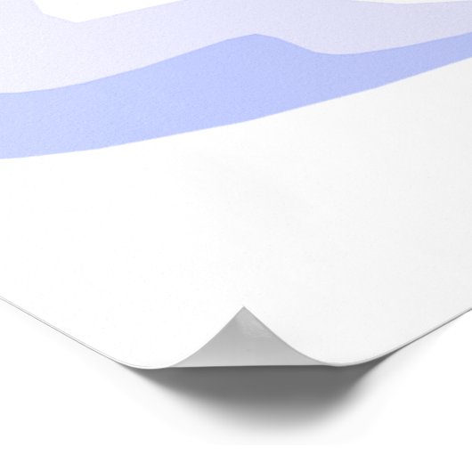 Cozy Winter Cabin in Snow Frosty Landscape Poster (Ecke)