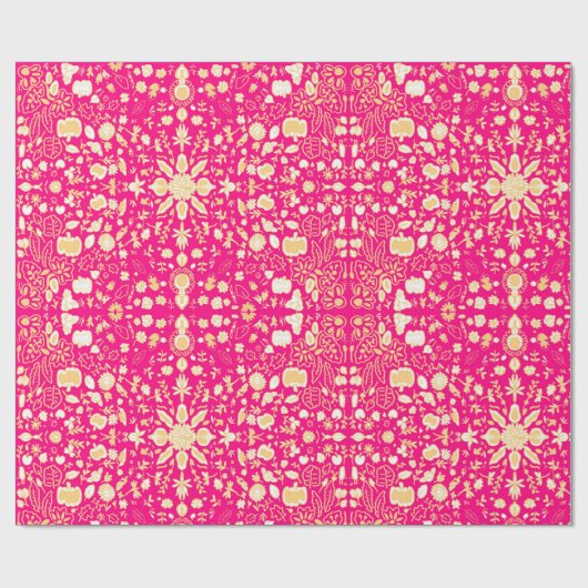 cozy winter geschenkpapier (Flach)