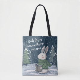 Cozy Winter Reading Book Tasche