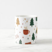 Cozy Winter Vibes 2026 - Cute Puppy and Kitten Chr Kaffeetasse (Mittel)