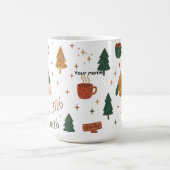 Cozy Winter Vibes 2026 - Cute Puppy and Kitten Chr Kaffeetasse (Mittel)