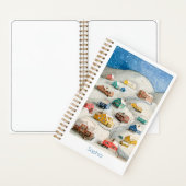 Cozy Winter Village Art Notizblock (Innen)