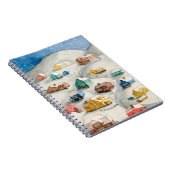 Cozy Winter Village Watercolor Notizblock (Rechte Seite)