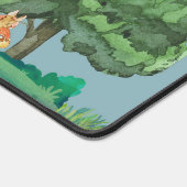 CozyBun Forest Schreibtischunterlage (Ecke)