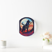 CozyDream Pillow Runde Wanduhr (Zuhause)