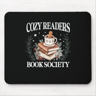 Cozyreaders Book Society bucht Weihnachtslesen Mousepad