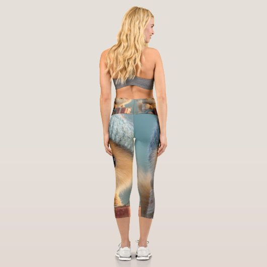 cozzy snuggles capri leggings (Rückseite)