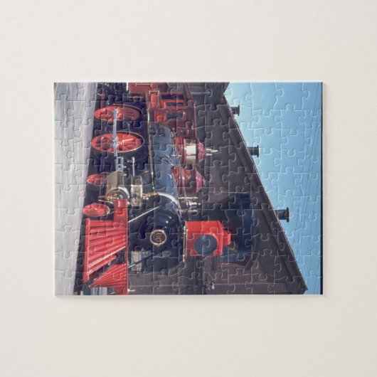 CP 4-4-0 #60 "Jupiter", 1860's_Trains Puzzle (Horizontal)