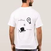 CP-Lösungen: Mathematiker und Magier T-Shirt (Rückseite)