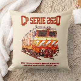 CP Serie 2620 Elektrische Lokomotive. Nez-Casse Lo Kissen