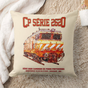 CP Serie 2620 Elektrische Lokomotive. Nez-Casse Lo Kissen
