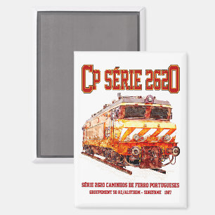 CP Serie 2620 Elektrische Lokomotive. Nez-Casse Lo Magnet