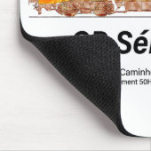 CP Serie 2620 Elektrische Lokomotive. Nez-Casse Lo Mousepad (Ecke)