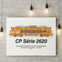CP Serie 2620 Elektrische Lokomotive. Nez-Casse Lo