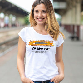 CP Serie 2620 Elektrische Lokomotive. Nez-Casse Lo T-Shirt