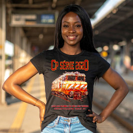 CP Serie 2620 Elektrische Lokomotive. Nez-Casse Lo T-Shirt