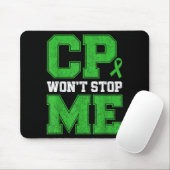 CP Wird Nicht Stoppen Warrior Zerebralparese-Bewus Mousepad (Mit Mouse)