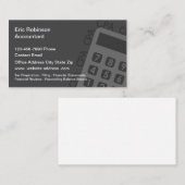 CPA Accountant Financial Business Cards Visitenkarte (Vorne/Hinten)