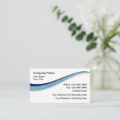 CPA Accountant Modern Business Cards Design Visitenkarte (Stehend Vorderseite)