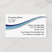 CPA Accountant Modern Business Cards Design Visitenkarte (Vorderseite)