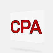 Cpa Acrylschild (Winkel)