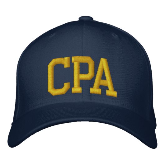 CPA BESTICKTE BASEBALLKAPPE (Vorderseite)