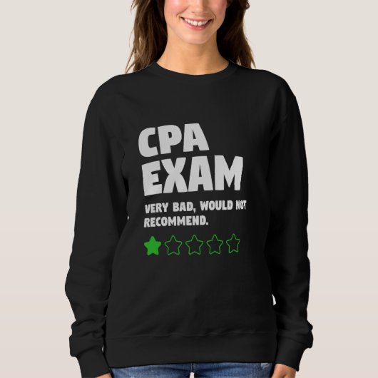 CPA Buchprüfer - Steuerzertifizierte öffentliche S Sweatshirt (Vorderseite)