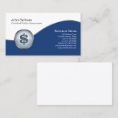 CPA Business Card Dollarzeichen Visitenkarte (Vorne/Hinten)